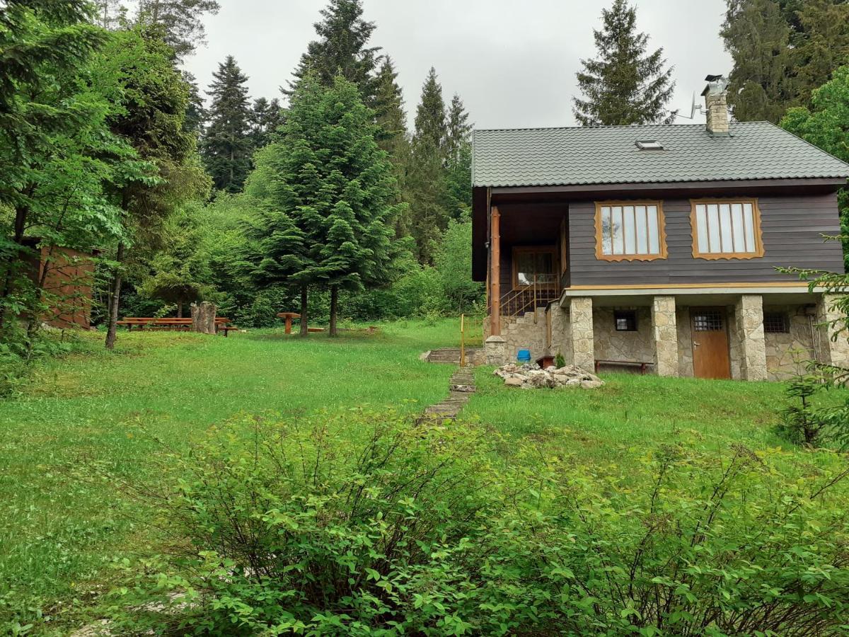 Chata Forestina Vyšné Ružbachy Exteriör bild
